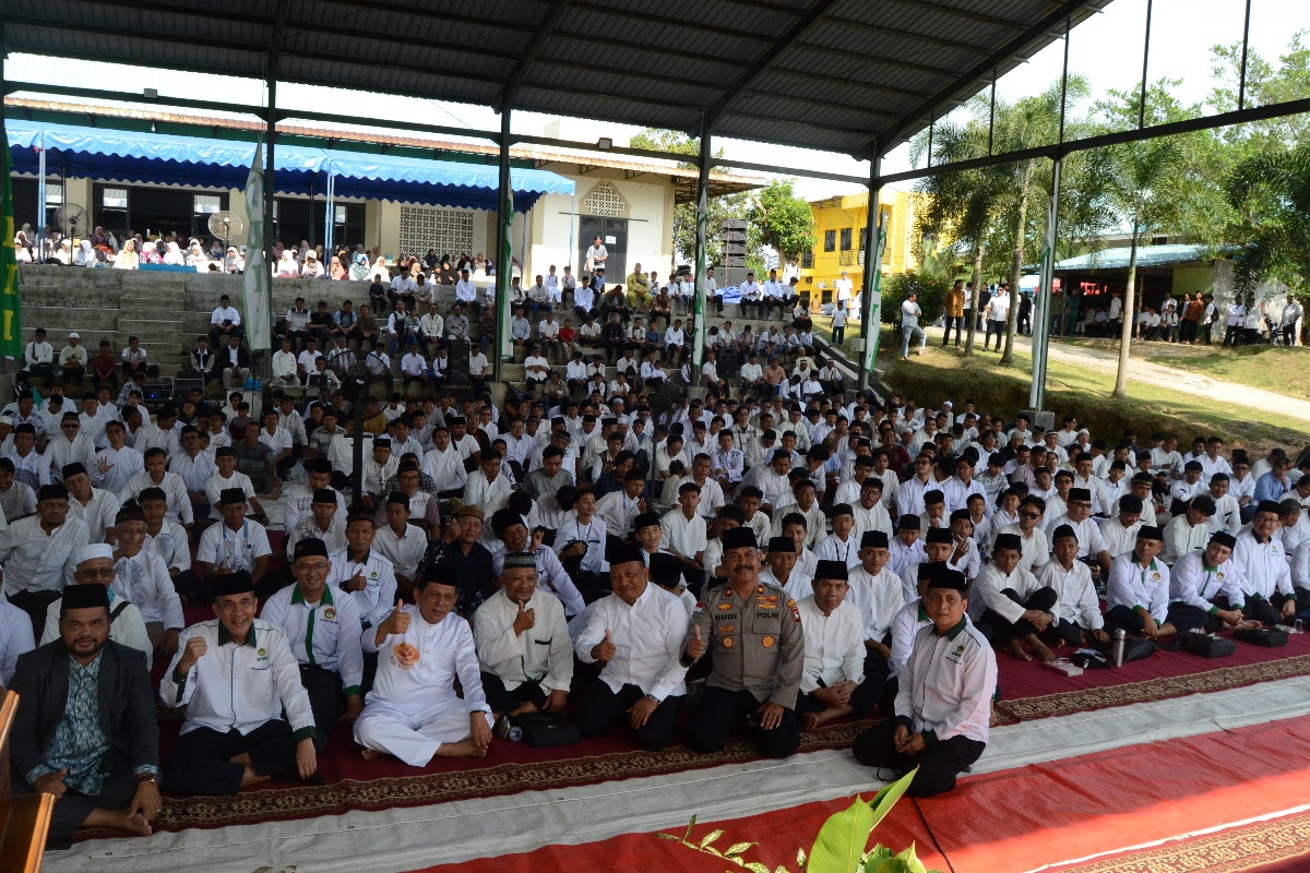 Warga LDII dan Santri Padati Ponpes Abdul Dhohir Batam